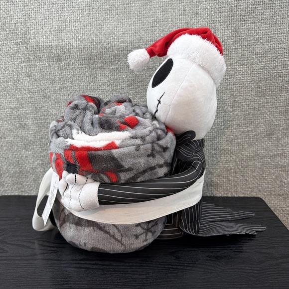 Disney The Nightmare Before Christmas Buddy + Plush Throw Blanket Set 50"x60" - Picture 5 of 10